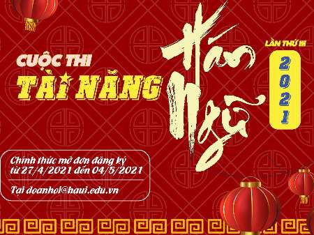 Chung kết cuộc thi “Tài năng Hán ngữ 2021”