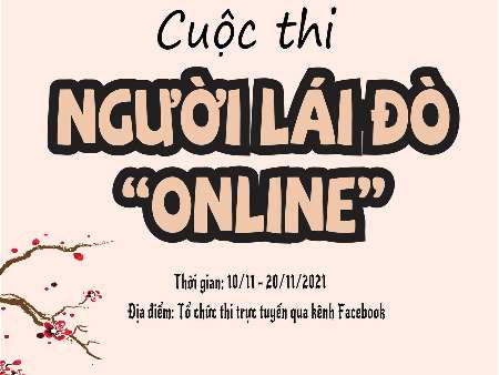 Trao giải cuộc thi Người lái đò “Online” 2021