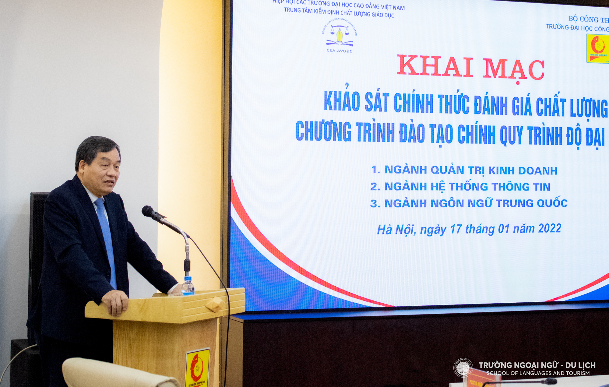 Khai mạc đánh giá ngoài chương trình đào tạo ngành Ngôn ngữ Trung Quốc