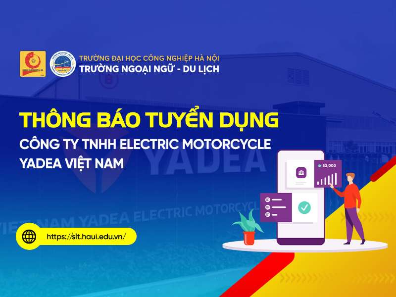 Công Ty Tnhh Electric Motocycle Yadea Việt Nam Tuyển Dụng