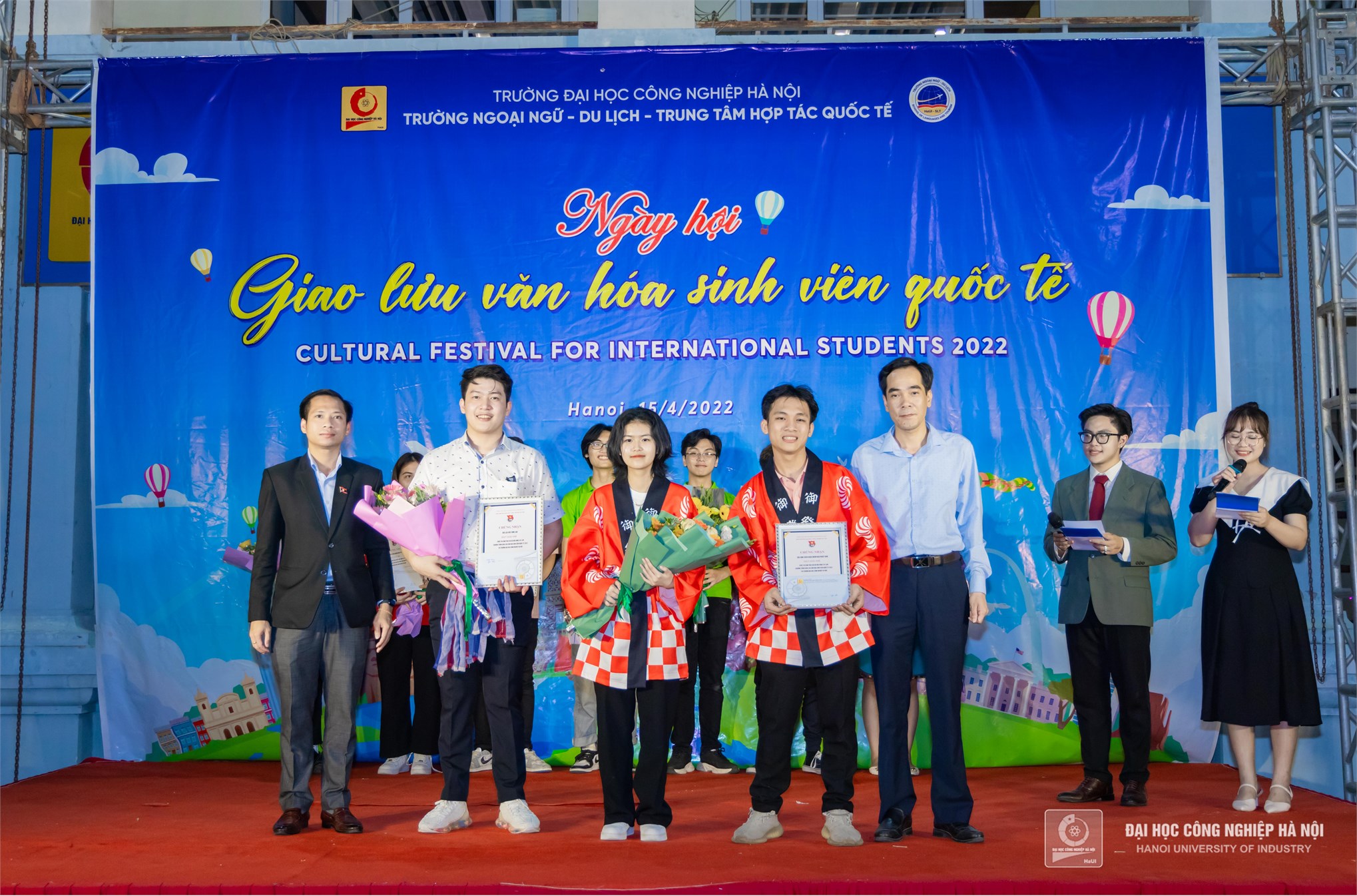 Ngày hội giao lưu văn hóa sinh viên quốc tế tại Đại học Công nghiệp Hà Nội