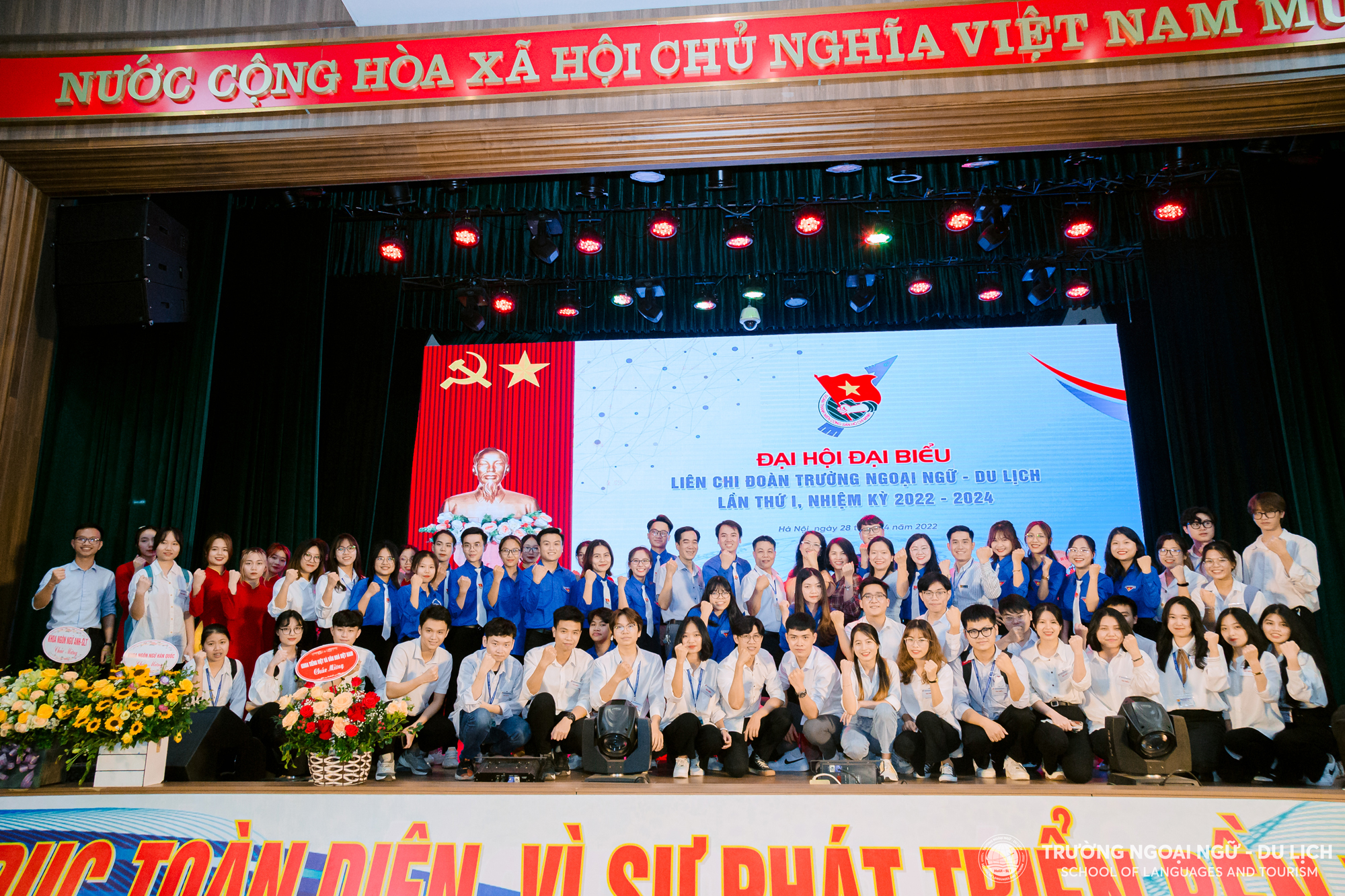 Đại hội đại biểu Liên chi Đoàn Trường Ngoại ngữ - Du lịch lần thứ I, nhiệm kỳ 2022 – 2024