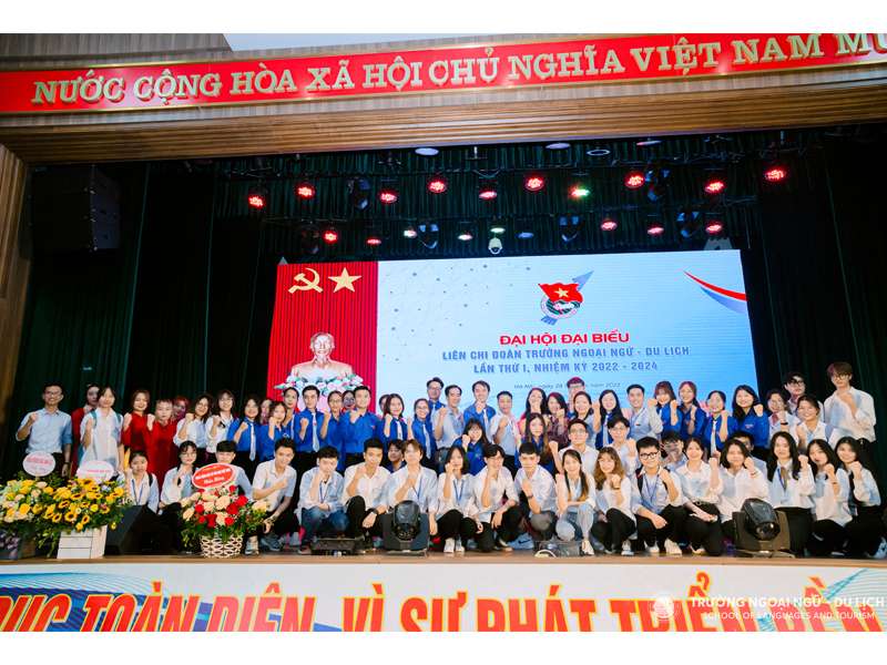 Đại hội đại biểu Liên chi Đoàn Trường Ngoại ngữ - Du lịch, Đại học Công nghiệp Hà Nội lần thứ I, nhiệm kỳ 2022 – 2024