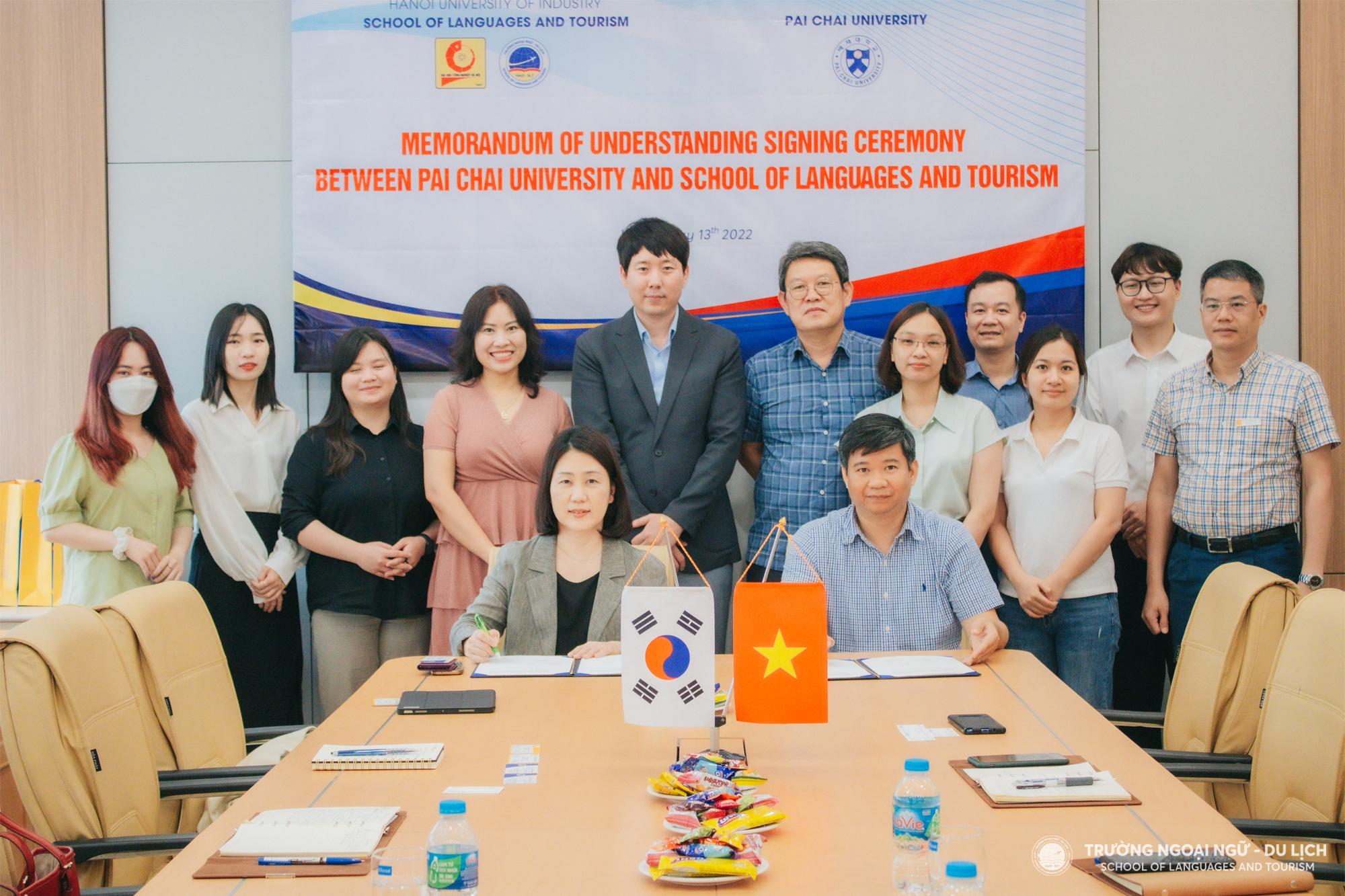 Ký kết biên bản ghi nhớ hợp tác (MOU) với Đại học Pai Chai Hàn Quốc