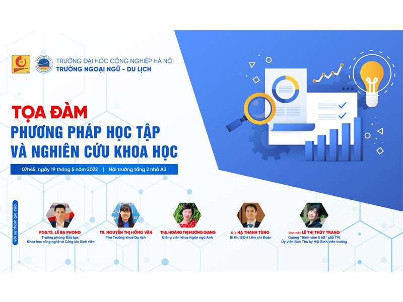 Tọa đàm "Phương pháp học tập và Nghiên cứu khoa học"