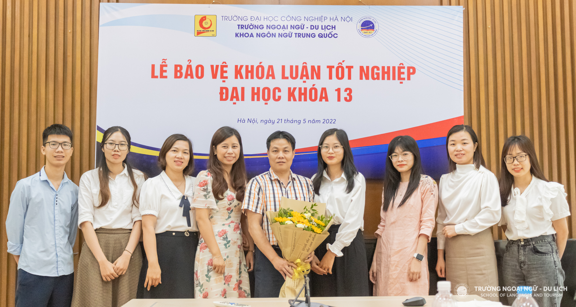 Lễ bảo vệ khóa luận tốt nghiệp ngành Du lịch, Quản trị dịch vụ du lịch & Lữ hành, Quản trị khách sạn – nhà hàng và Ngôn ngữ Trung Quốc