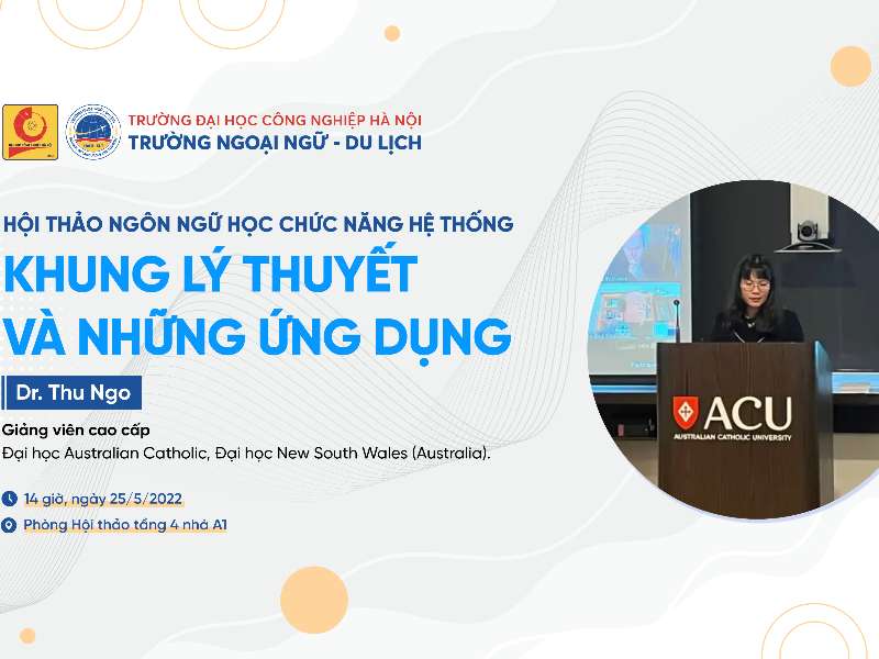 Hội thảo Ngôn ngữ học chức năng hệ thống: Khung lý thuyết và những ứng dụng