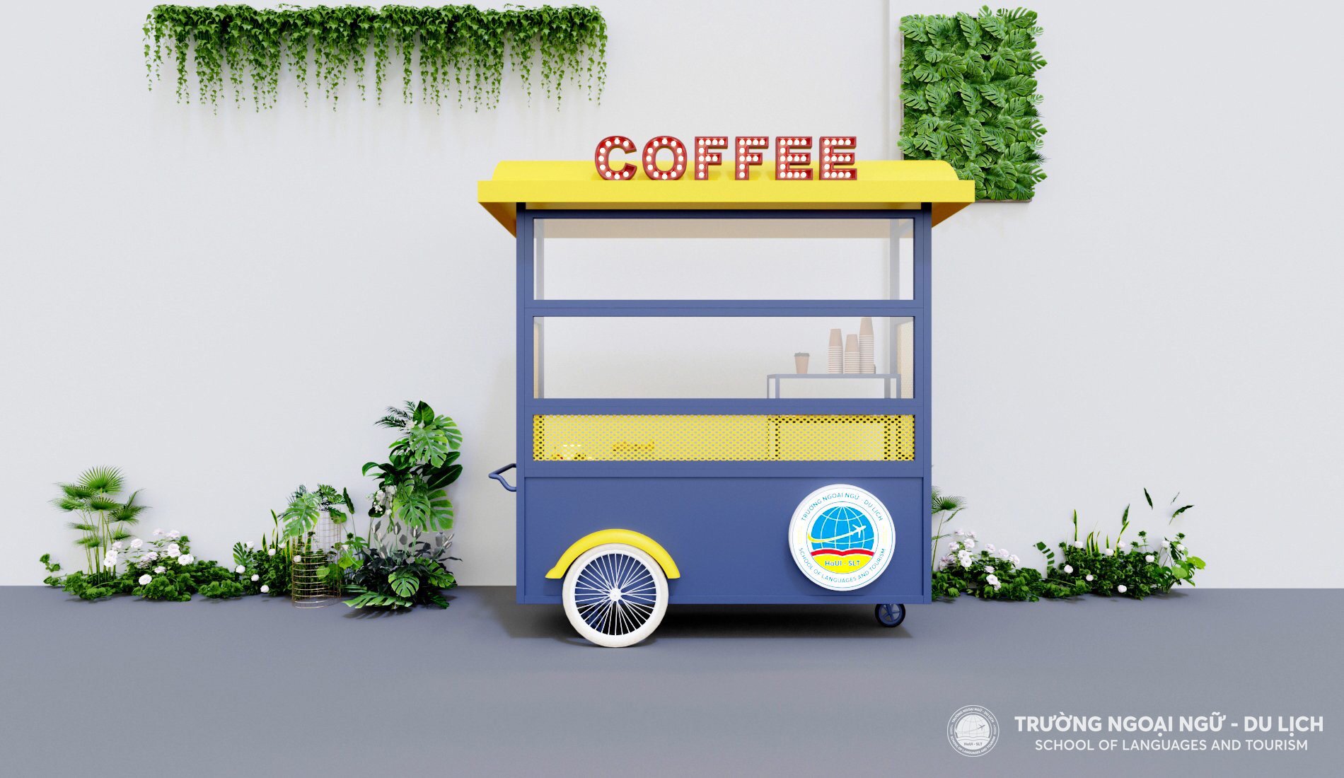 COMING SOON: 4S COFFEE - Mô hình đổi mới sáng tạo của sinh viên Trường Ngoại ngữ - Du lịch