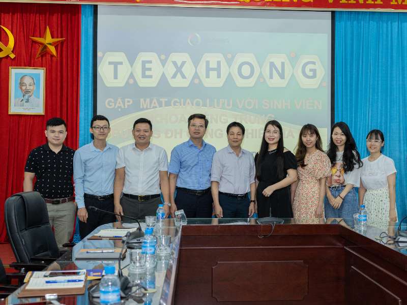 Tiếp đón và làm việc với Công ty TNHH Công nghệ Kỹ thuật Ngân Hà – Tập đoàn Texhong