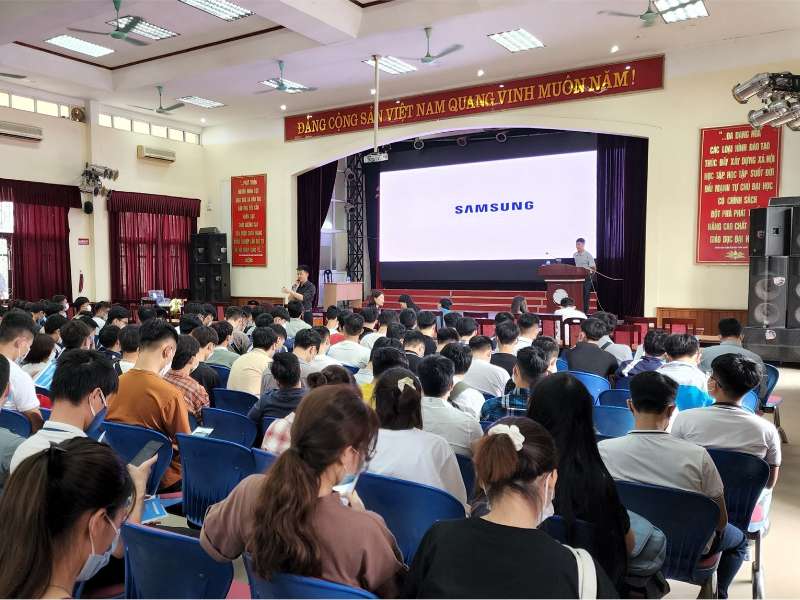 Hội thảo cơ hội việc làm của Công ty TNHH Samsung Electronics Việt Nam