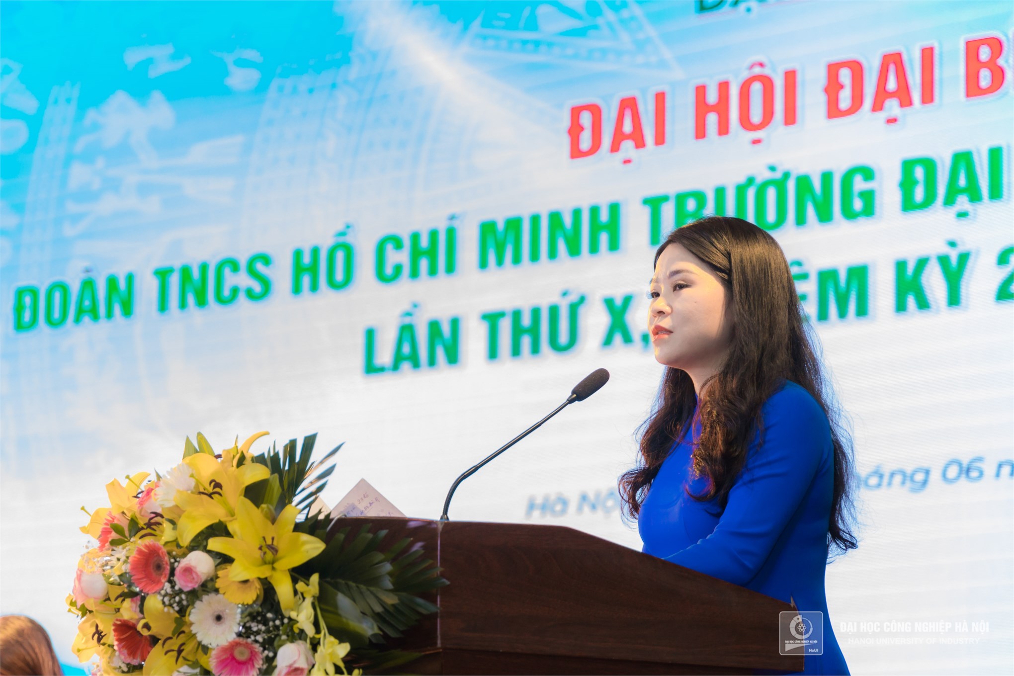 Đại hội Đại biểu Đoàn TNCS Hồ Chí Minh Trường Đại học Công nghiệp Hà Nội lần thứ X: Tiên phong, bản lĩnh, đoàn kết, sáng tạo, hội nhập