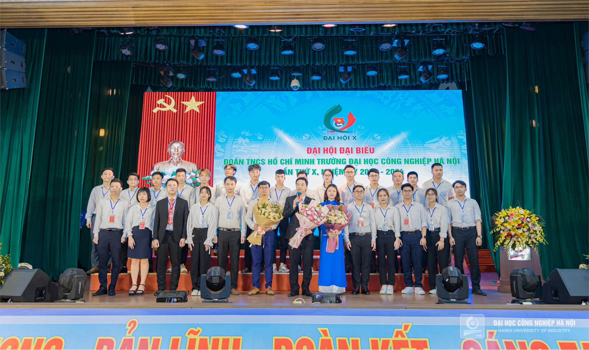 Đại hội Đại biểu Đoàn TNCS Hồ Chí Minh Trường Đại học Công nghiệp Hà Nội lần thứ X: Tiên phong, bản lĩnh, đoàn kết, sáng tạo, hội nhập