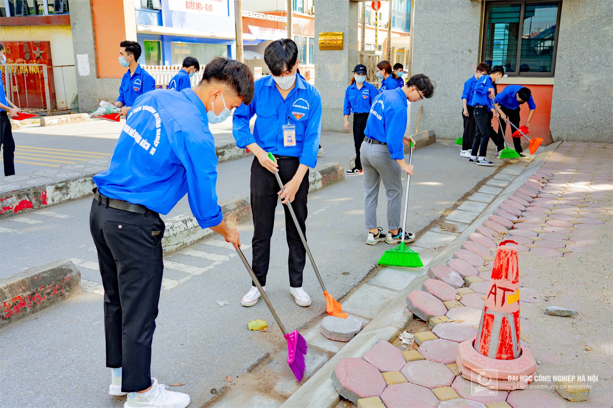 Tuổi trẻ Trường Đại học Công nghiệp Hà Nội ra quân chiến dịch mùa hè thanh niên tình nguyện 2022