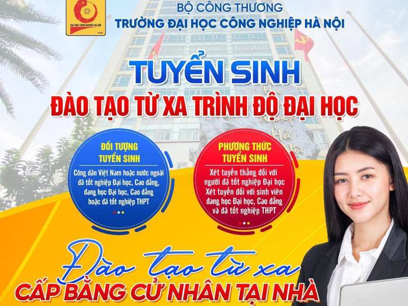 Tuyển sinh đào tạo từ xa trình độ đại học năm 2022