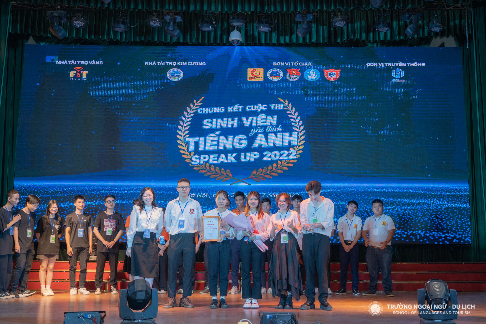 Ấn tượng đêm chung kết Cuộc thi sinh viên yêu thích tiếng Anh Speak Up 2022
