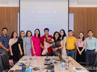 Tập huấn bồi dưỡng kiến thức văn hóa Việt Nam cho giảng viên tham gia giảng dạy văn hóa Việt Nam cho người nước ngoài