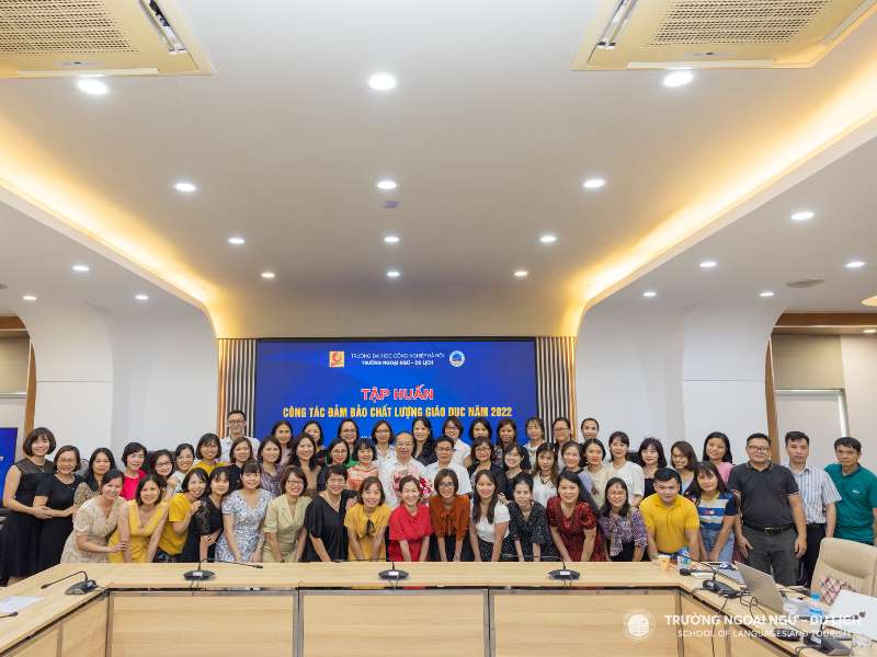 Tập huấn Công tác đảm bảo chất lượng giáo dục năm 2022