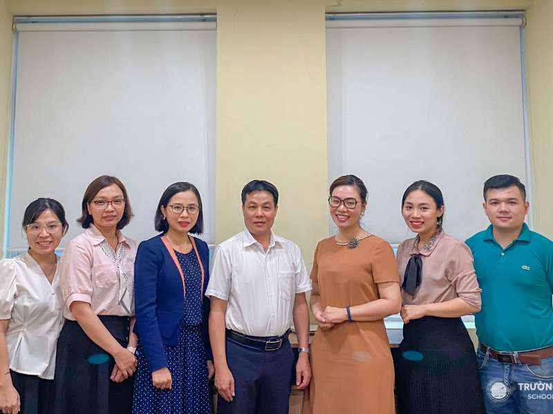 Trao đổi hướng hợp tác giữa Trường Ngoại ngữ - Du lịch với Công ty TNHH Phát triển Giáo dục và Hợp tác quốc tế TMEdu - THANHMAIHSK