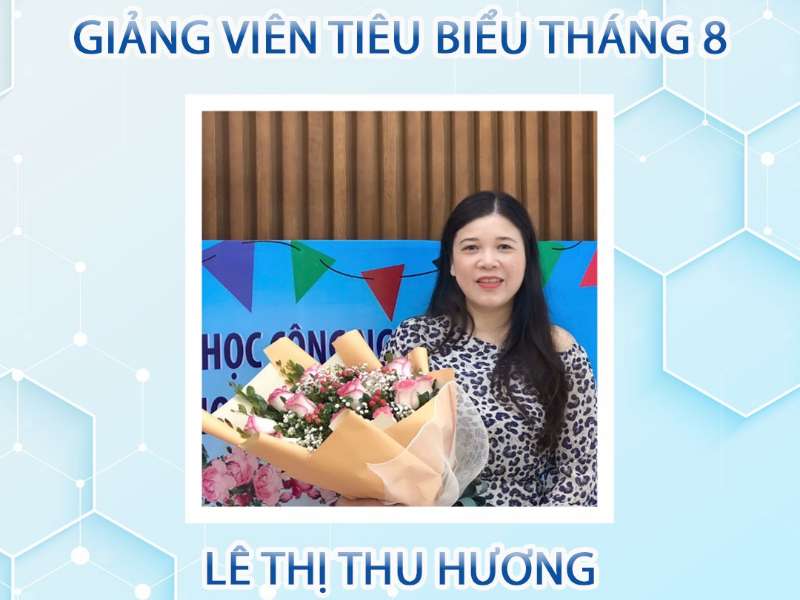 Cô Lê Thị Thu Hương - người giáo viên nhân dân