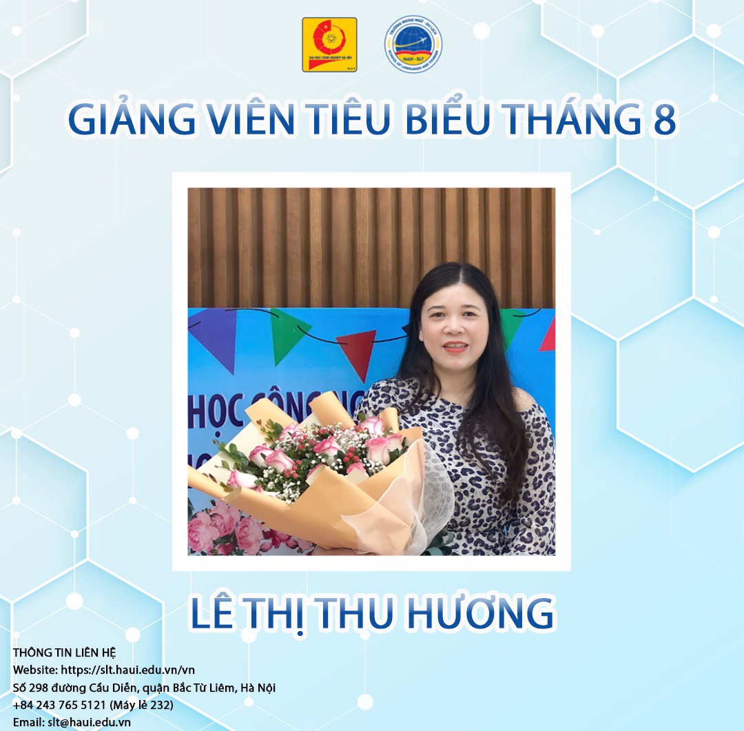 Cô Lê Thị Thu Hương - người giáo viên nhân dân