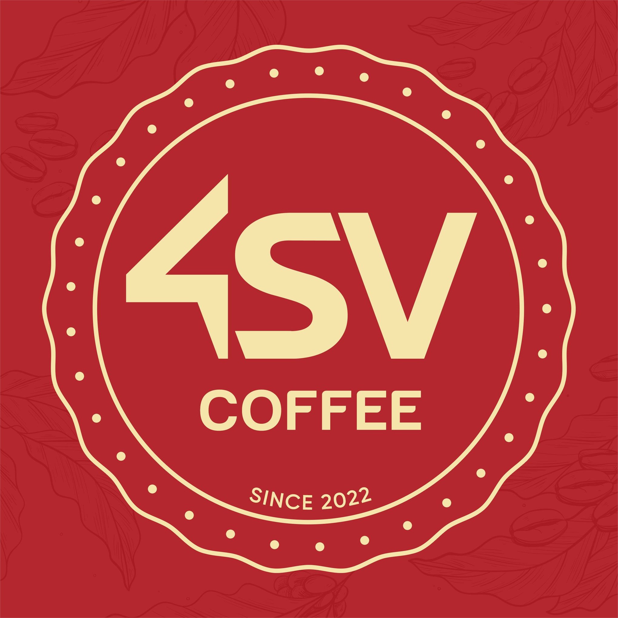 Logo của thương hiệu 4SV Coffee