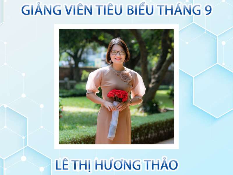 Cô Lê Thị Hương Thảo - Chiến sĩ thi đua cấp cơ sở