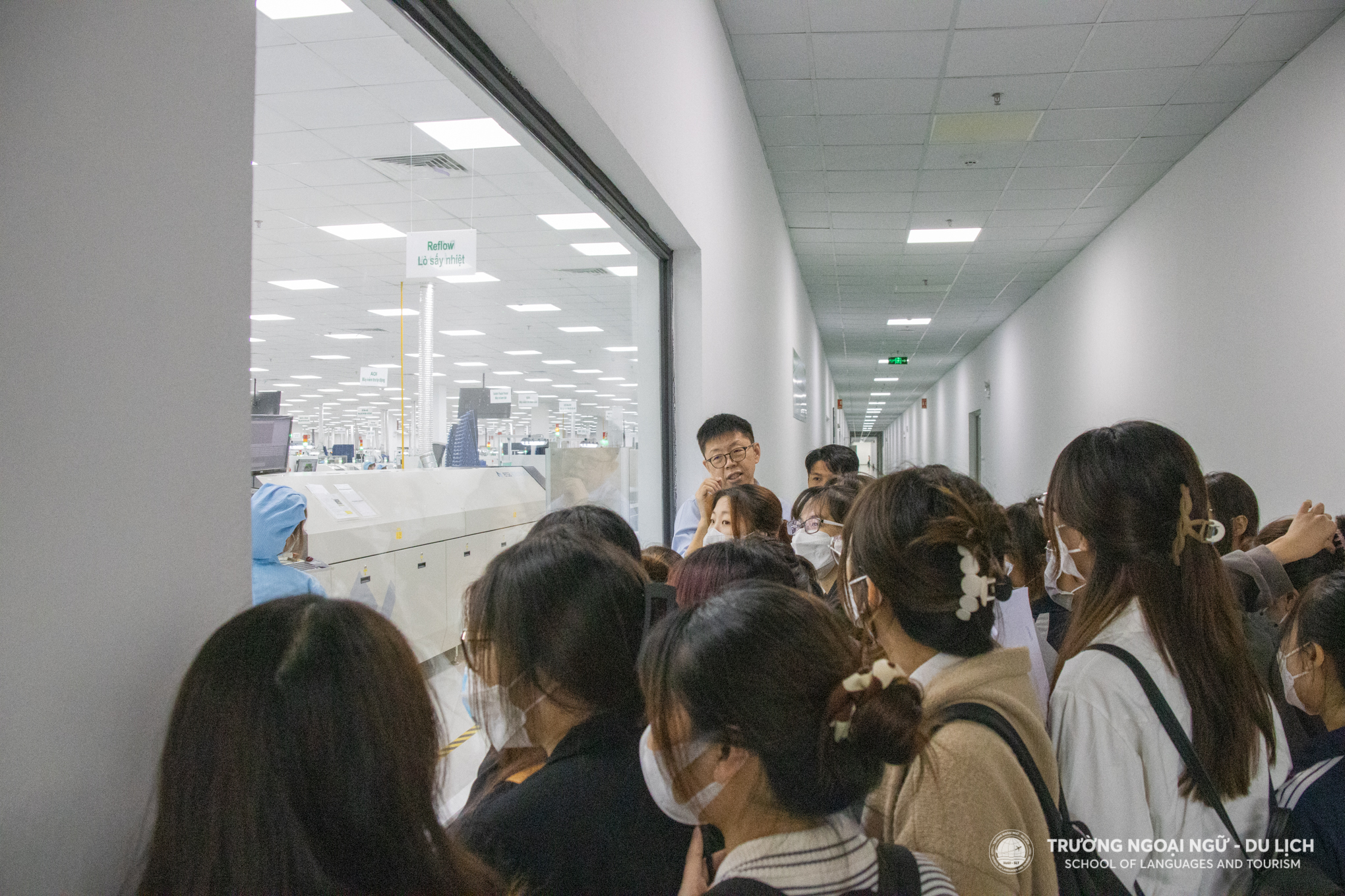 Tham quan Công ty TNH Arcadyan Technology Việt Nam của sinh viên khoá 14 khoa Ngôn ngữ Trung Quốc