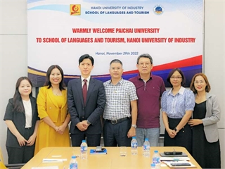 Tiếp đón và làm việc với Trường Đại học Pai Chai, Hàn Quốc
