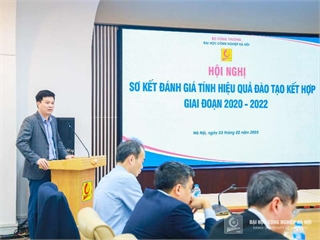 Hội nghị sơ kết đánh giá tính hiệu quả đào tạo kết hợp giai đoạn 2020-2022