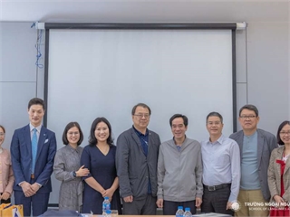 Gặp mặt kết nối hợp tác giữa Trường Ngoại ngữ - Du lịch và Trường Đại học Yeungnam Hàn Quốc