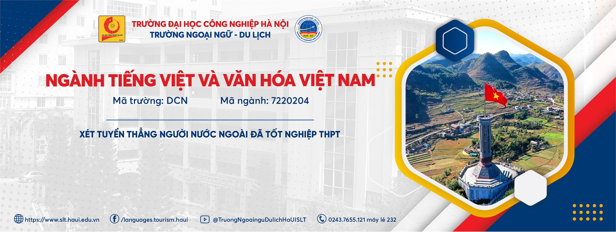 Ngành Tiếng Việt và văn hóa Việt Nam