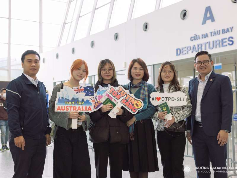 Sinh viên khóa 14 tham gia khóa thực tập tốt nghiệp theo chương trình Visa462 tại Australia