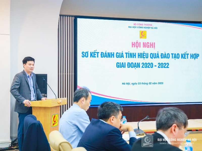 Hội nghị sơ kết đánh giá tính hiệu quả đào tạo kết hợp giai đoạn 2020-2022