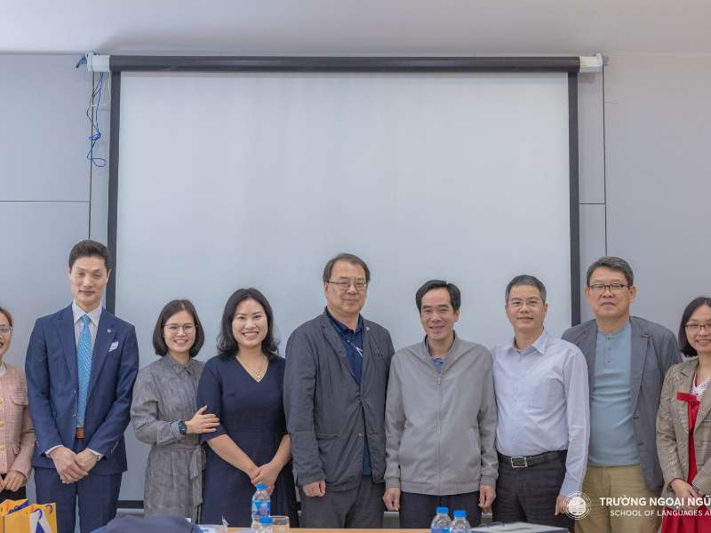 Gặp mặt kết nối hợp tác giữa Trường Ngoại ngữ - Du lịch và Trường Đại học Yeungnam Hàn Quốc