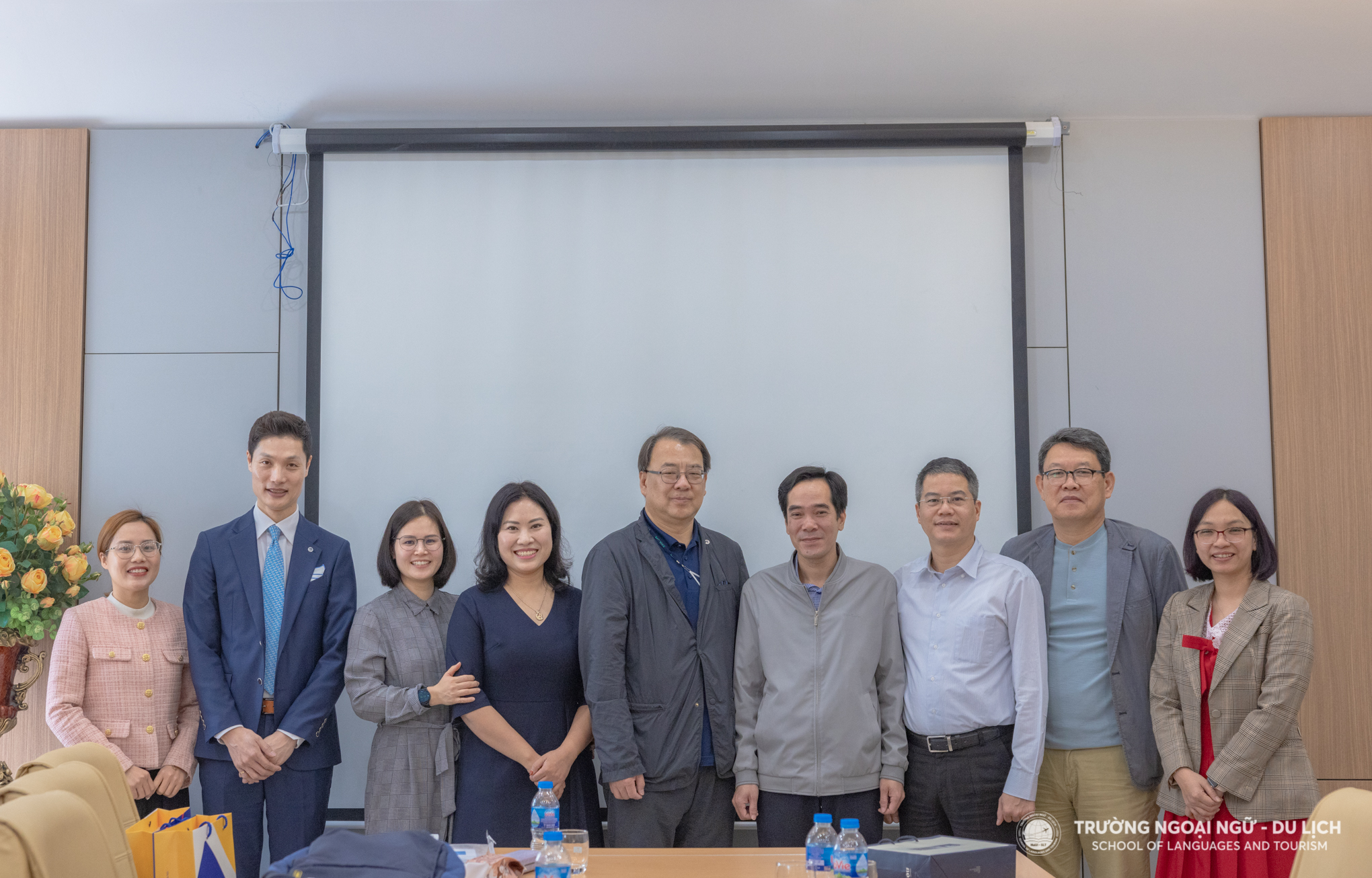 Gặp mặt kết nối hợp tác giữa Trường Ngoại ngữ - Du lịch và Trường Đại học Yeungnam Hàn Quốc