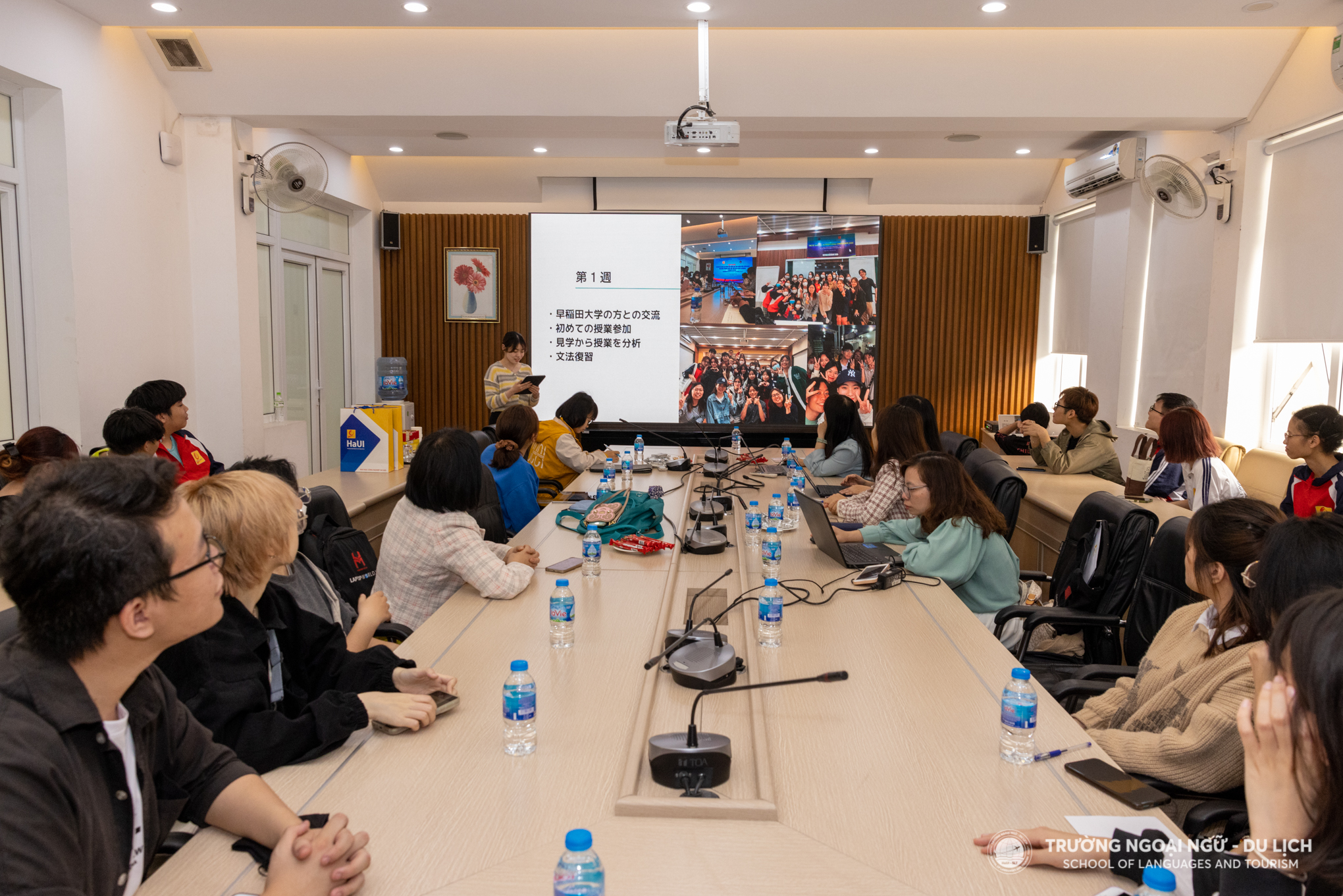 Sinh viên Đại học Ritsumeikan Châu Á Thái Bình Dương (APU) Nhật Bản kết thúc khóa thực tập ngắn hạn tại Trường Ngoại ngữ - Du lịch