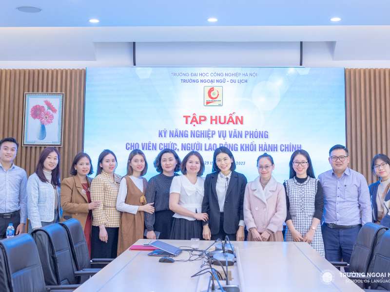 Tập huấn kỹ năng nghiệp vụ văn phòng cho viên chức, người lao động khối hành chính