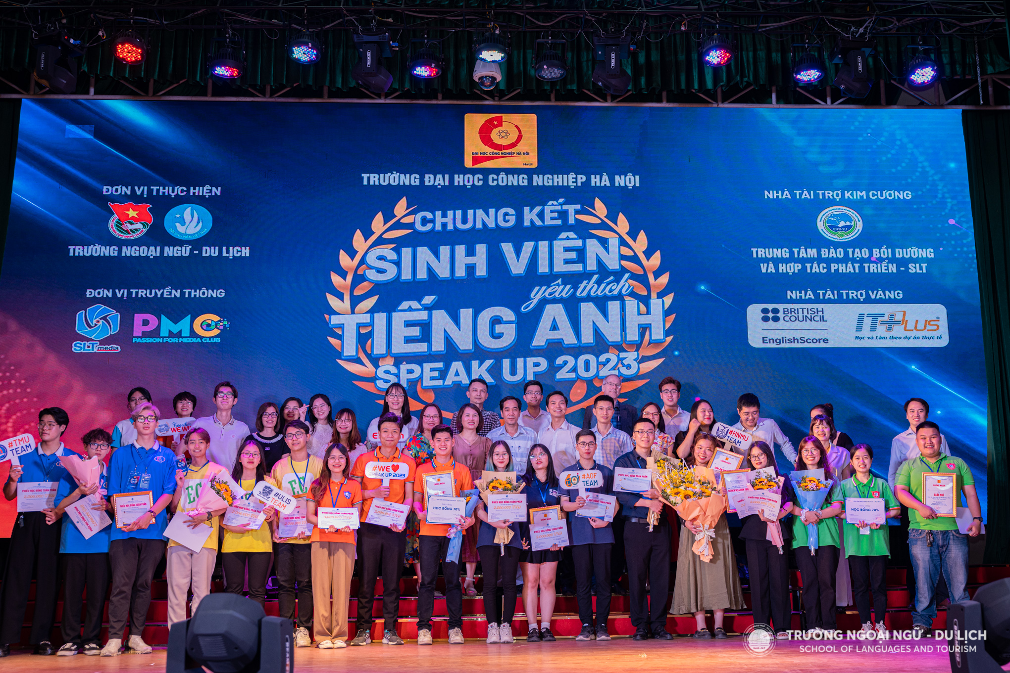 Hấp dẫn, kịch tính Chung kết Sinh viên yêu thích tiếng Anh Speak Up 2023