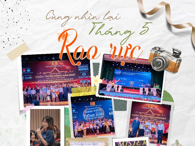 Nhìn lại tháng 5 rạo rực với loạt cuộc thi hấp dẫn của tuổi trẻ SLT