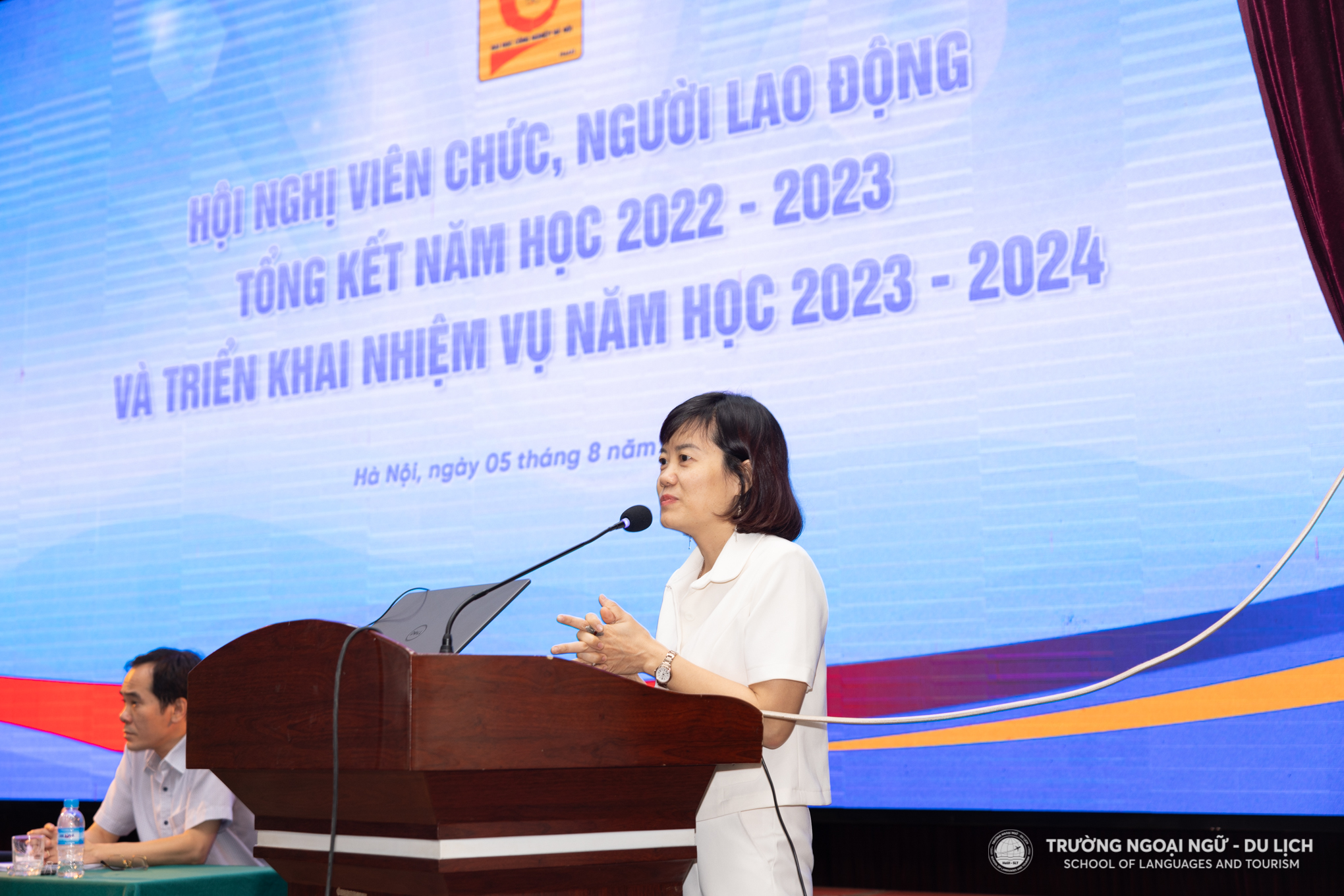 Hội nghị viên chức, người lao động, tổng kết năm học 2022 - 2023 và triển khai nhiệm vụ năm học 2023 – 2024