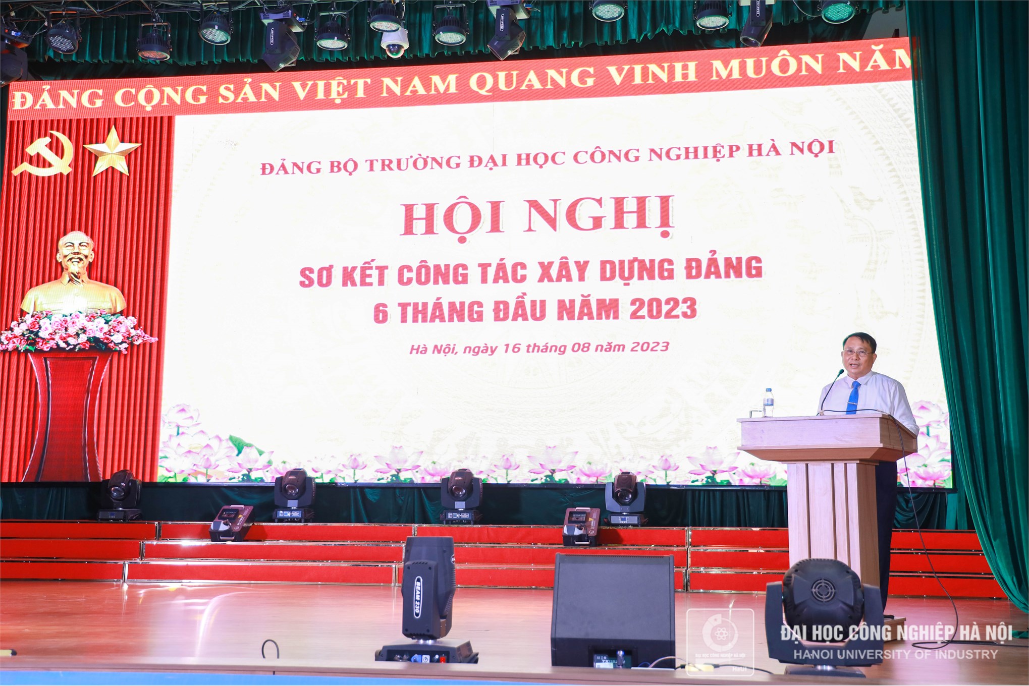 Sơ kết công tác xây dựng Đảng 6 tháng đầu năm 2023 