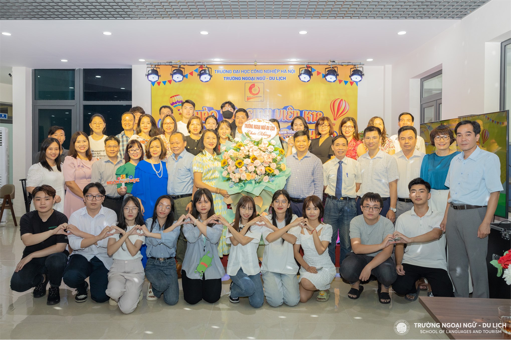 Chào đón những nhân tố đầu tiên ngành Ngôn ngữ học, Khoa Tiếng Việt và Văn hoá Việt Nam, Trường Ngoại ngữ - Du lịch, Trường Đại học Công nghiệp Hà Nội