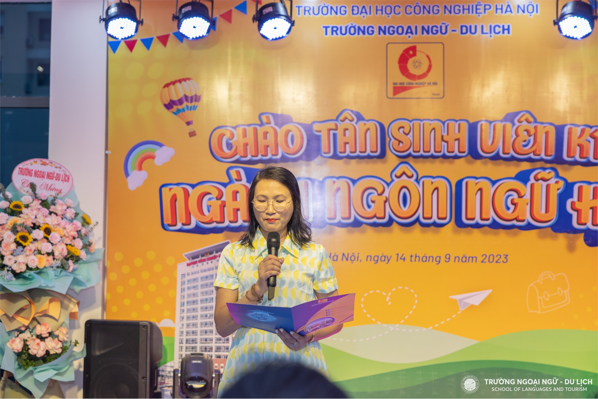 Chào đón những nhân tố đầu tiên ngành Ngôn ngữ học, Khoa Tiếng Việt và Văn hoá Việt Nam, Trường Ngoại ngữ - Du lịch, Trường Đại học Công nghiệp Hà Nội