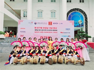 Sinh viên Khoa Ngôn ngữ Hàn Quốc xuất sắc đạt giải Nhì tại Ngày hội văn hóa Hàn Quốc “Hangeul - Gõ cửa tương lai”