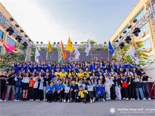 Dấu ấn sinh viên Trường Ngoại ngữ - Du lịch, Đại học Công nghiệp Hà Nội tại Ngày hội kết nối sinh viên HaUI CONNECTION 2023