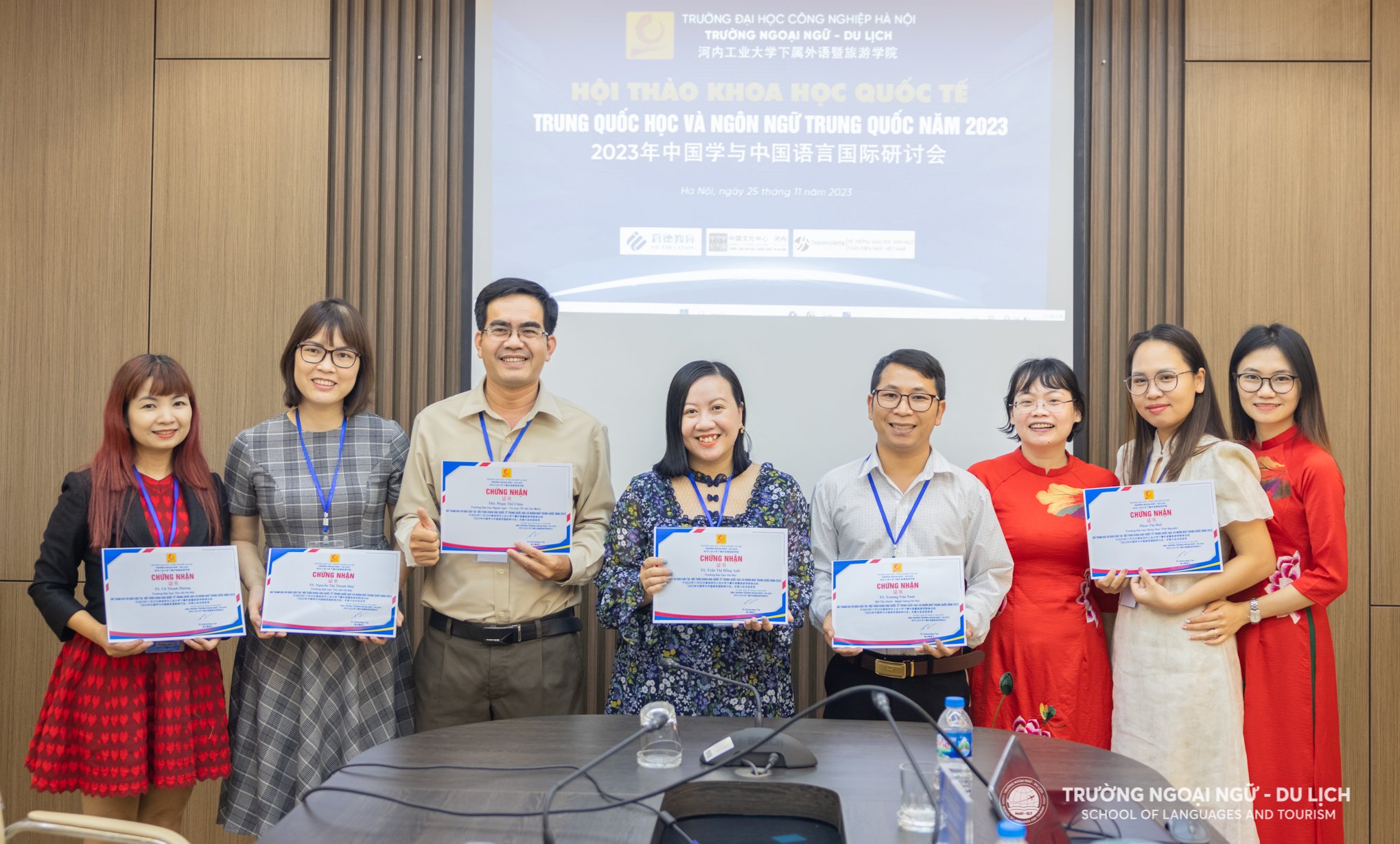 Hội thảo khoa học quốc tế Trung Quốc học và Ngôn ngữ Trung Quốc năm 2023