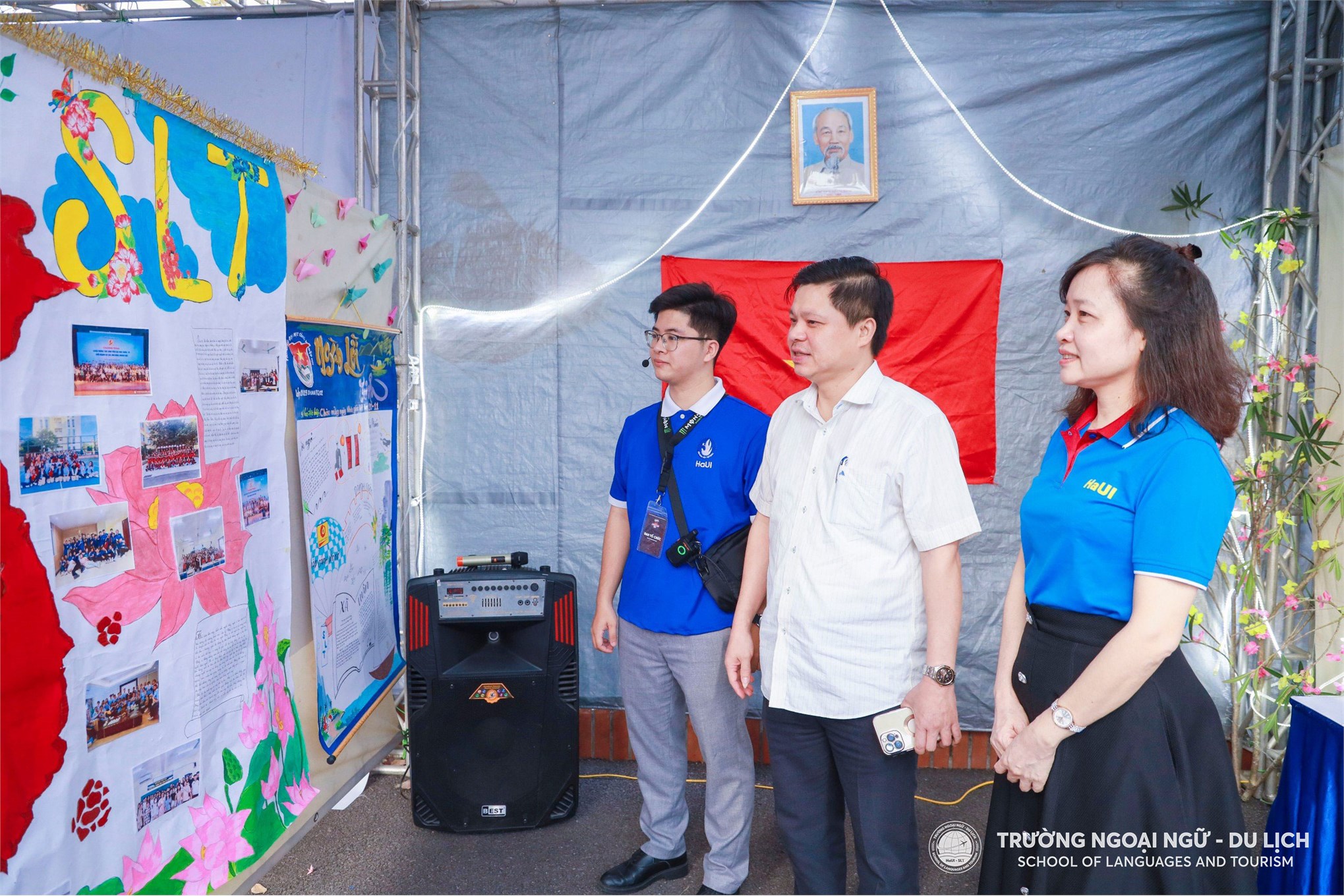 Dấu ấn sinh viên Trường Ngoại ngữ - Du lịch, Đại học Công nghiệp Hà Nội tại Ngày hội kết nối sinh viên HaUI CONNECTION 2023