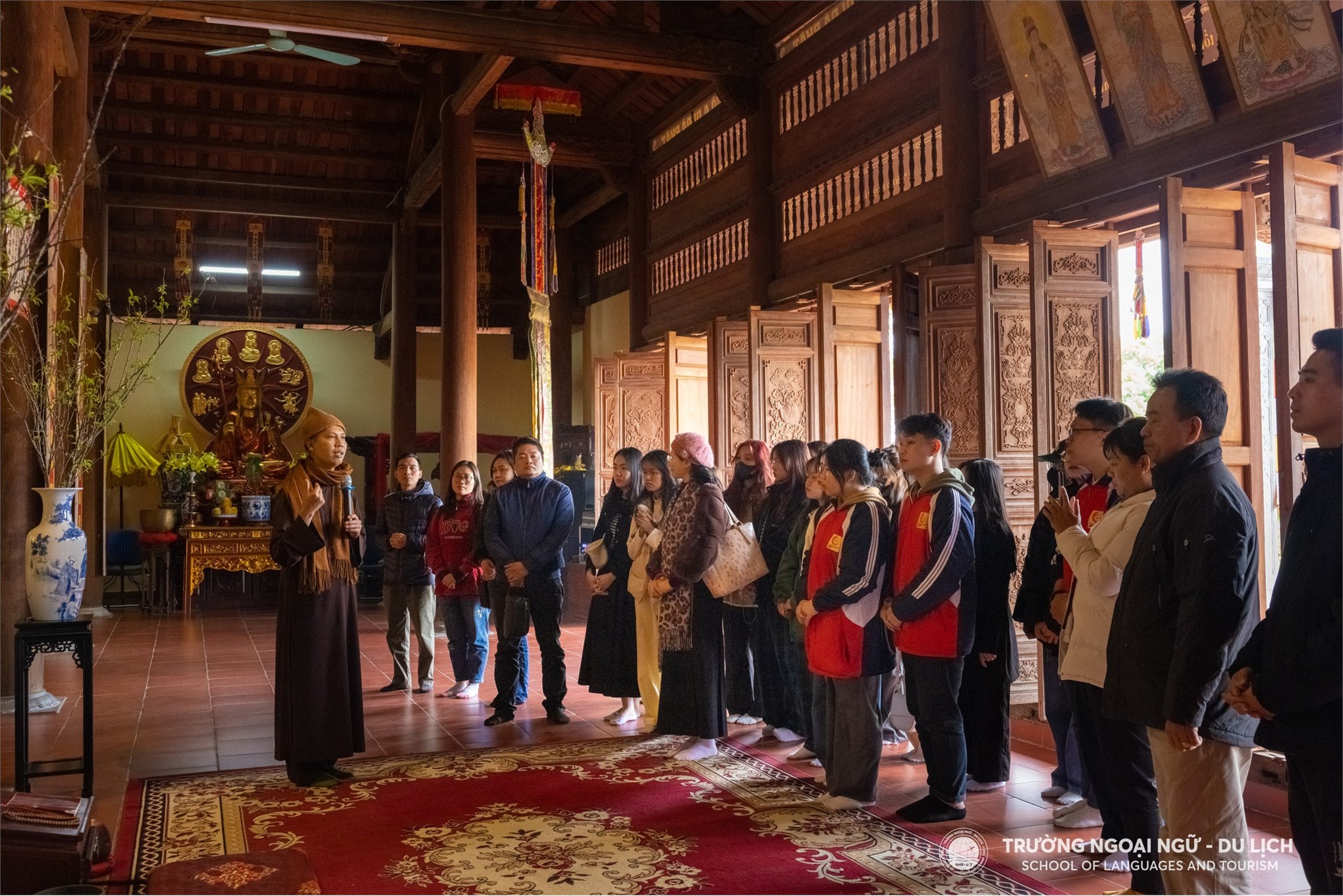 Tìm về văn hóa Kinh Bắc cùng sinh viên ngành Ngôn ngữ học, Trường Ngoại ngữ - Du lịch, Trường Đại học Công nghiệp Hà Nội