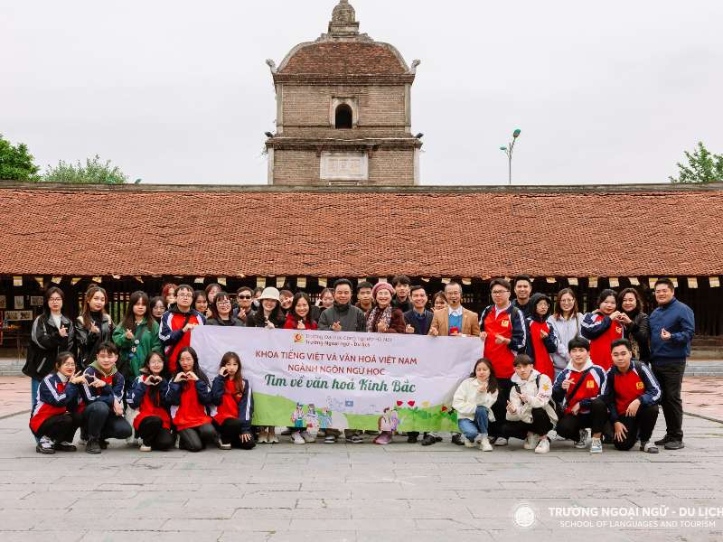 Tìm về văn hóa Kinh Bắc cùng sinh viên ngành Ngôn ngữ học, Trường Ngoại ngữ - Du lịch, Trường Đại học Công nghiệp Hà Nội