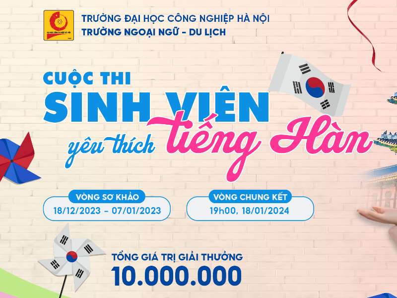 Thể lệ Sơ khảo Cuộc thi Sinh viên yêu thích tiếng Hàn Quốc năm 2024